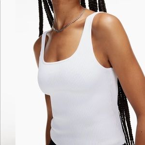 Babaton Sculpt Knit Squareneck Tank